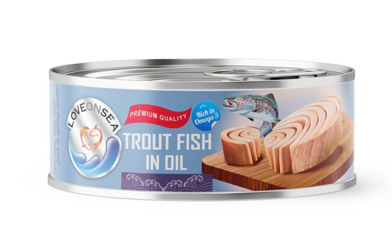 Trout Fish in Oil